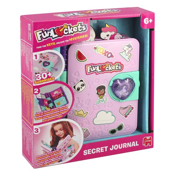 Jumbo - FunLockets - Secret Journal - Dagboek meisjes - Vanaf 6 jaar