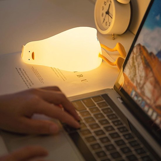 Leuk Baby Nachtlampje met Dull Duck Design - Touch Sensor LED Lamp voor Kinderen — afbeelding 4
