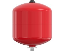 Plieger Expansievat 18 liter - Drukvat - 1.0 bar voordruk - Rood