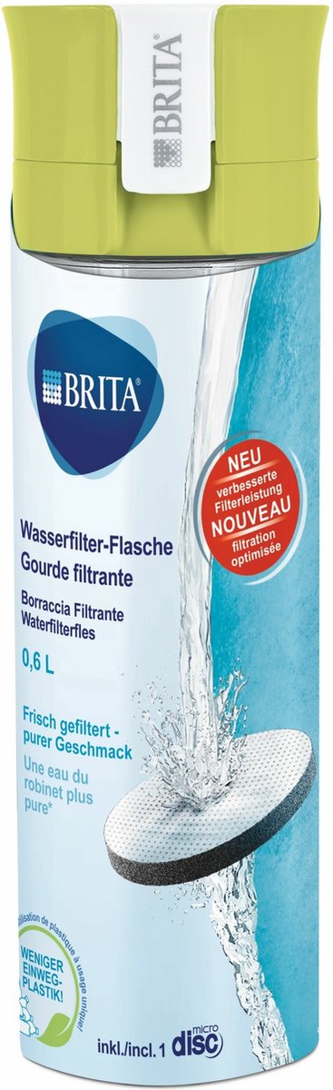 BRITA fill&go Vital Waterfilterfles - Lime