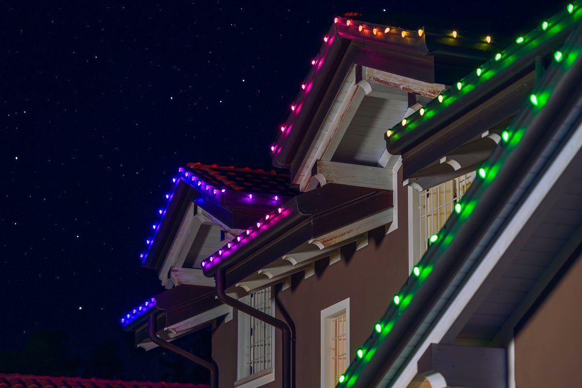 Twinkly C9 lampen - App gestuurde - LED-lichtslinger met 40 RGB (16 miljoen kleuren) LED's - 12m - Groene kabel - Slimme buitenverlichting – foto 4