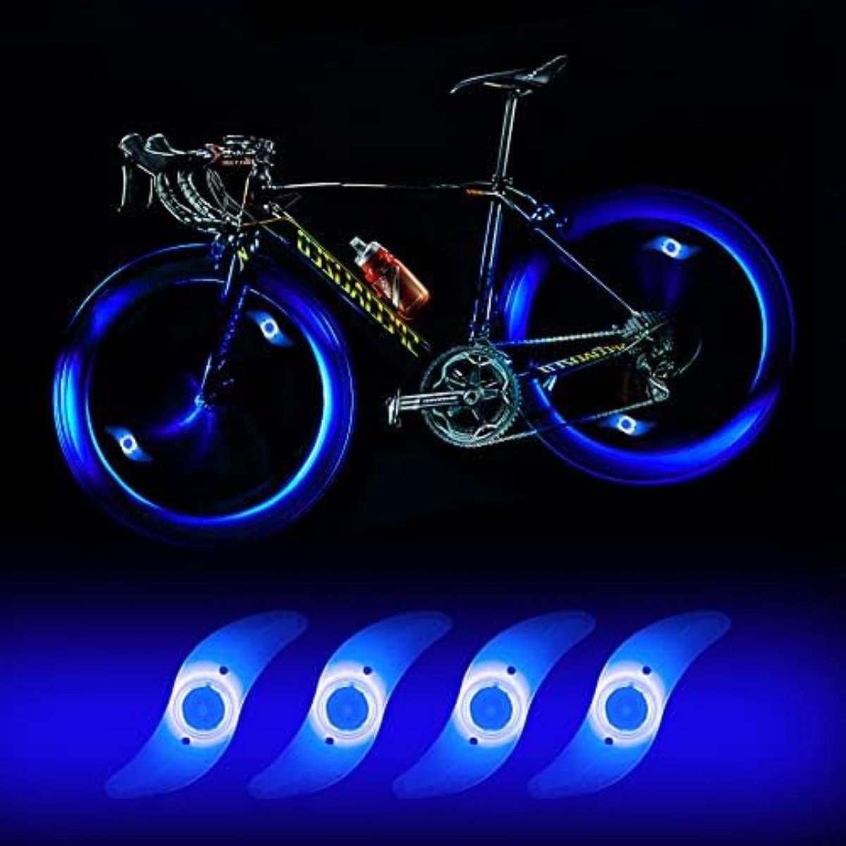 Lexium Spaakverlichting Fiets - Spaakreflectoren - Wielverlichting - Spaakverlichting kinderfiets - 4 stuks