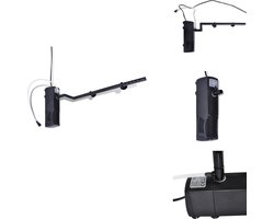vidaXL Aquarium Pomp - Aquarium Pompen - Aquaria Pomp - Aquaria Pompen - Aquarium Filter Pomp met actieve koolstof 800L/u