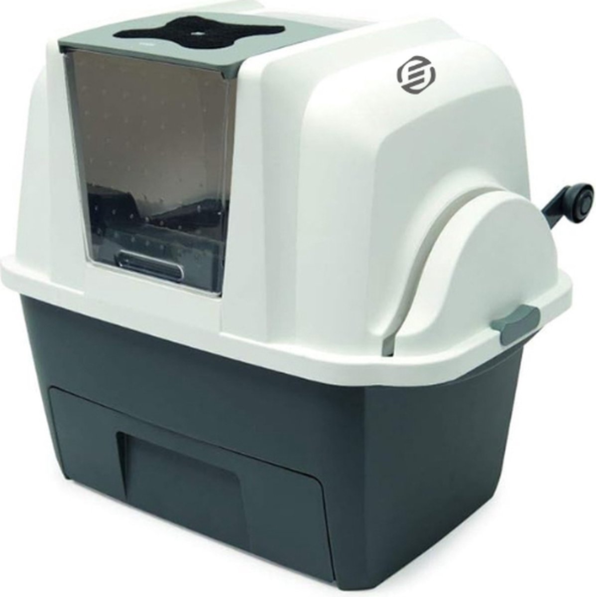 Equivera Automatische Kattenbak – Zelfreinigende Kattenbak – Kattentoilet – Kattenbak – Voor Katten – Premium