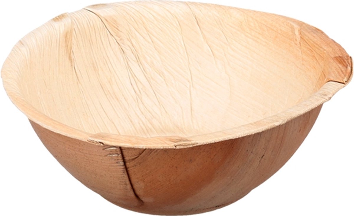 Goedkoopste BIO Palmblad soepkom 300ml (25 stuks krimp