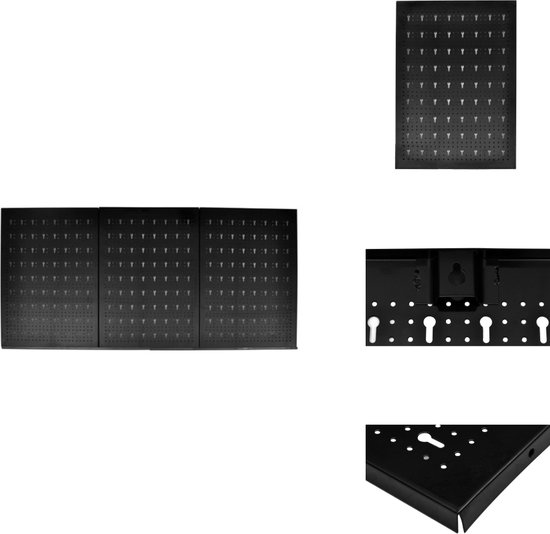 vidaXL Mur à outils - Établi - Établis - Mur à outils - Étagères à outils
