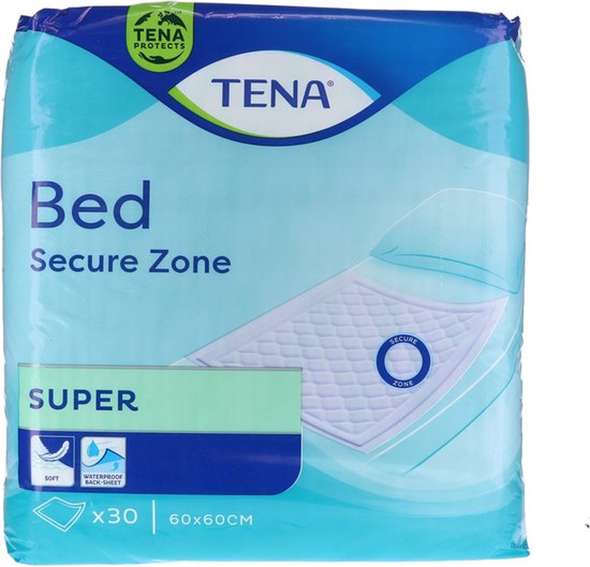 Goedkoopste Tena Bed Super 60 x 60 cm - 30 st