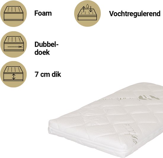 Matras Wieg Best Sleep 40x80 Premium