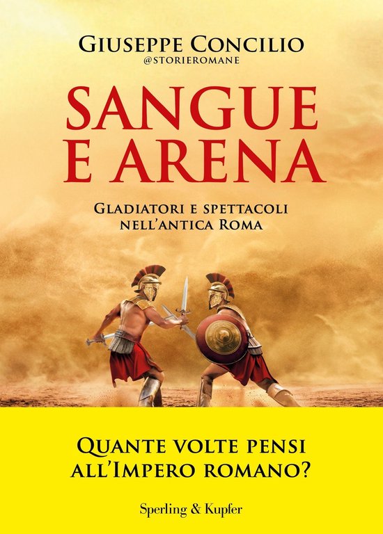 Sangue e arena - cover