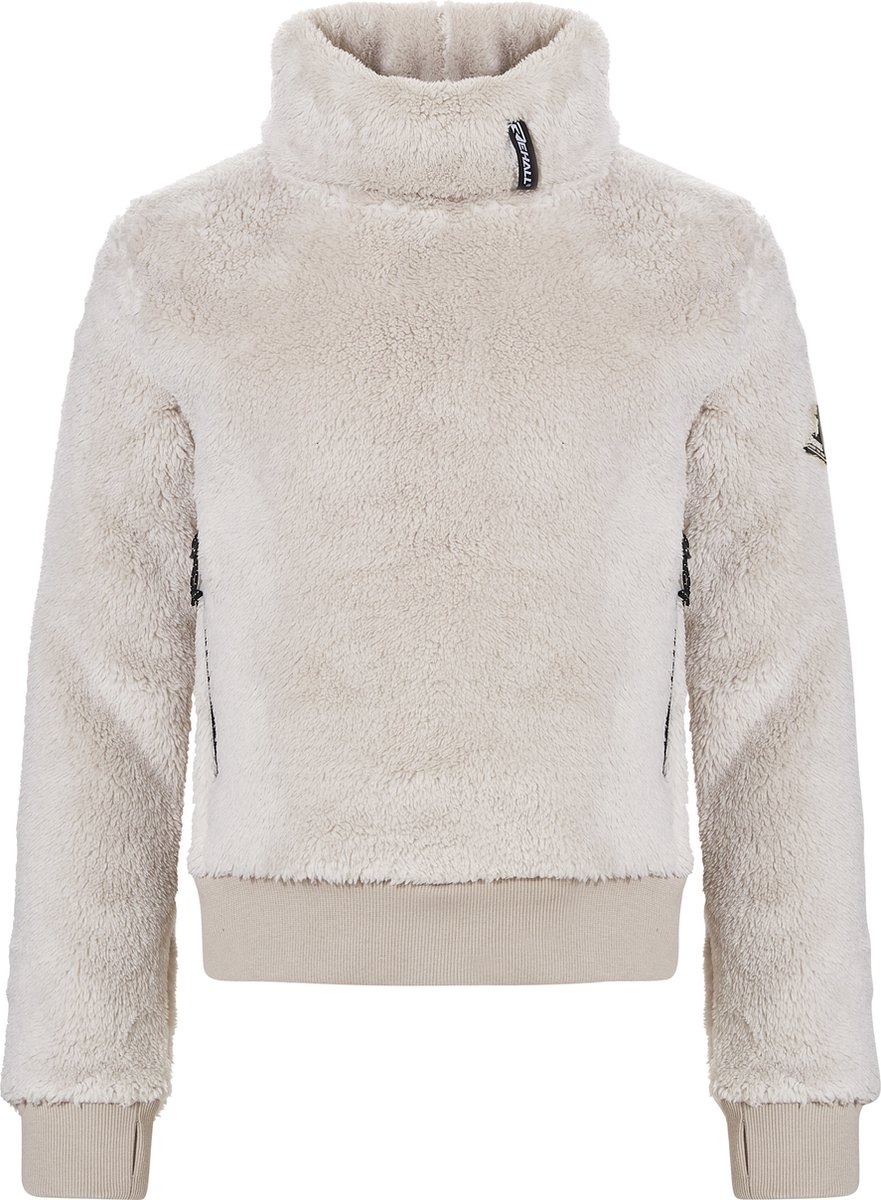 Rehall LEONI-R-jr. Meisjes Sweater Wit 164 - Trui - Teddy