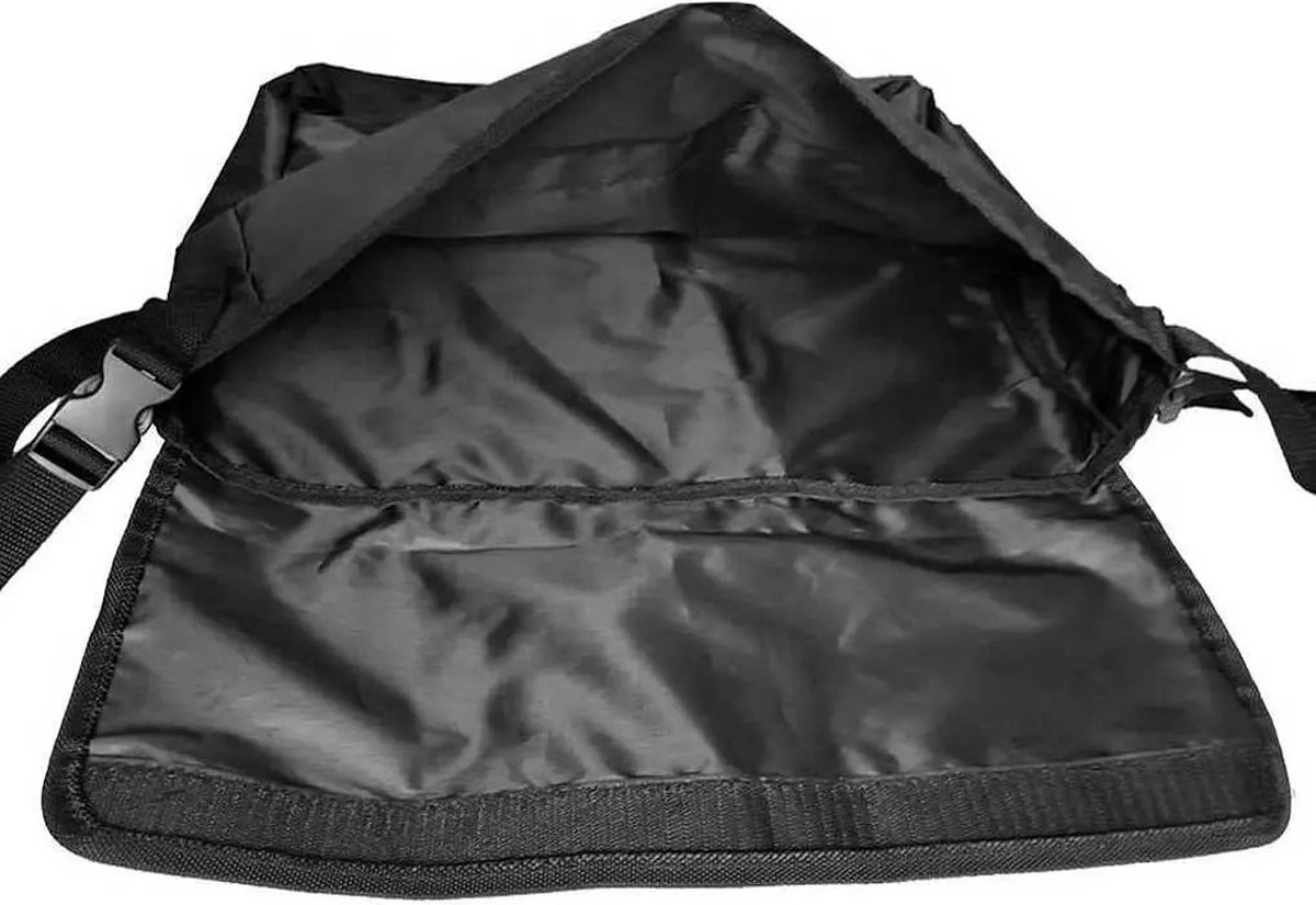 Goedkoopste WiseGoods Premium Rolstoeltas - Rolstoel Tas - Rollator / Scootmobiel Tassen - Rolstoelen Reistas - Draagtas Waterdicht - Zwart