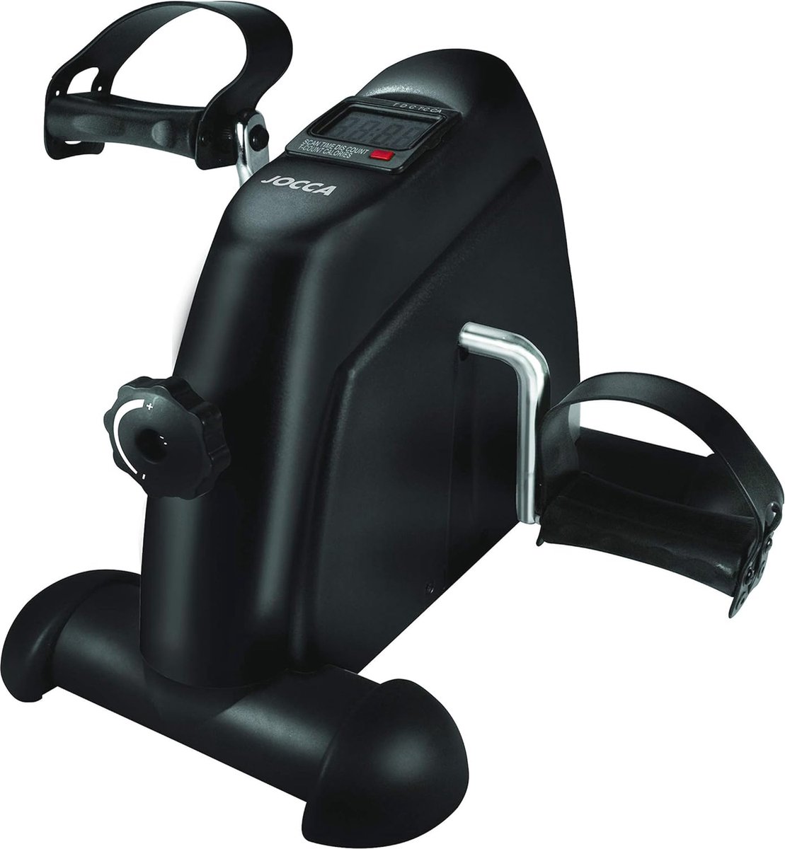 Display pedaal mini-hometrainer voor onder- en bovenlichaam - Zwart