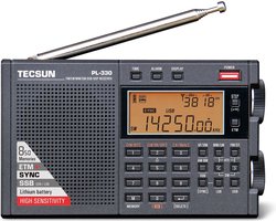 Tecsun PL-330 - Wereldontvanger met ETM - AM / FM / SSB (2026 USB-C VERSIE FIRMWARE 3307 )
