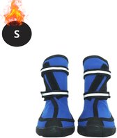 Nivard Hondenschoenen Pootbeschermer - Hondenschoenen - 4 Stuks - Hondenschoentjes - Pootbescherming Hond - Waterbestendig - Antislip - Blauw - S