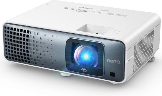 BenQ TK710STi 4K HDR Laser 3200 Lumen Film en Gaming Beamer - Projector met 4ms Reactietijd - 240Hz - HDR10 & HLG - ARC/eARC - Android TV met Netflix - Verticale Lensverschuiving- 3D Keystone - 1,3x Zoom - HDR Spelmodi - Chromecast & AirPlay