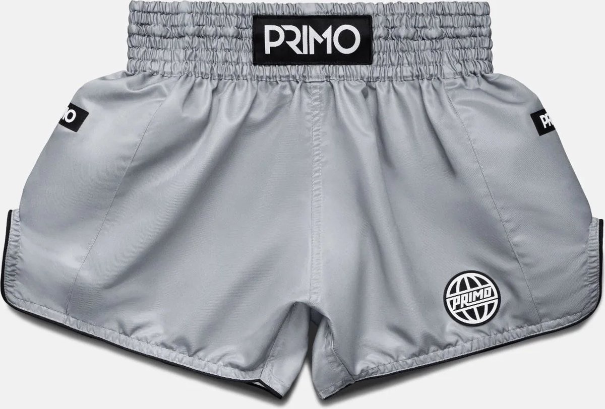 Primo Muay Thai Shorts - Alta Series - Tundra Gray S