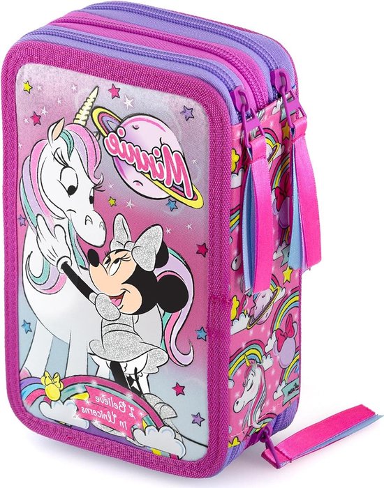 Noxxiez schooltas eenhoorn roze 40 x 35 x 15 cm kopen