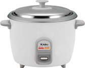 Bol.com KABO Rijstkoker 1.8L- YD818D-Warmhoudfunctie-Met stoommandje lepel en maatbeker-Wit aanbieding