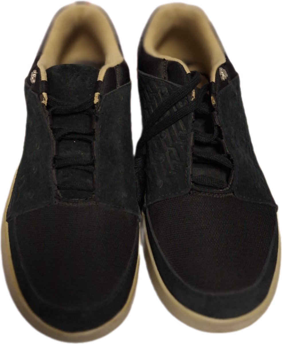 EVISU-SNEAKER-SANSHO-BLACK-CANVAC/SUEDE-SIZE 39