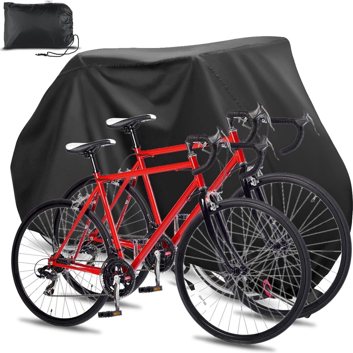 Waterdichte Fietshoes met Slotgaten - Mountainbike - Beschermende Hoes voor Fiets - Outdoor - Zwart