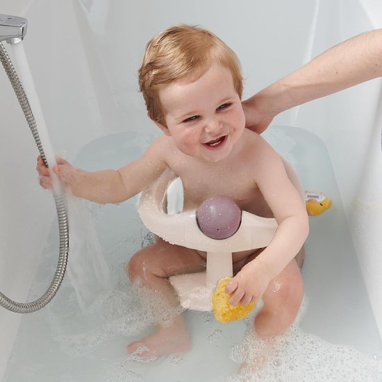 Bebeconfort Draaibaar Badzitje - Ergonomisch - 6 maanden tot 12 maanden - 0-13 kg - Beige van Bebeconfort — afbeelding 2