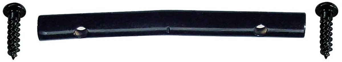 Boston SH-11-B Snarenretainer - Zwart Bar Model voor 6 Snaren