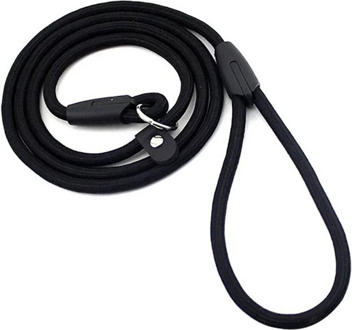 Actie4you® - Sliplijn Met Trainings Halsband - Hondenriem - Sliplijn - Hondenriem - 130 cm - Zwart