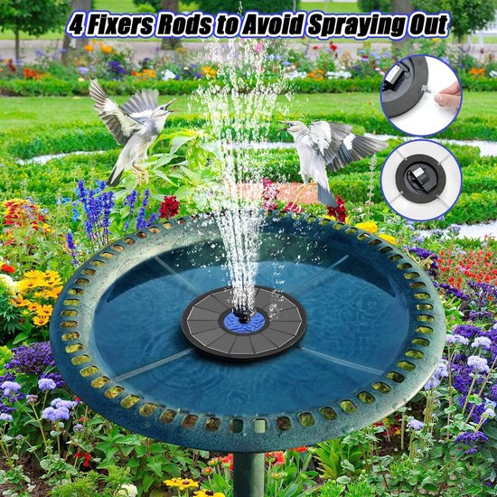 Solar Spare Pump Fontana 12-18V Solar Pump Pond Pump Garden Pond 101751