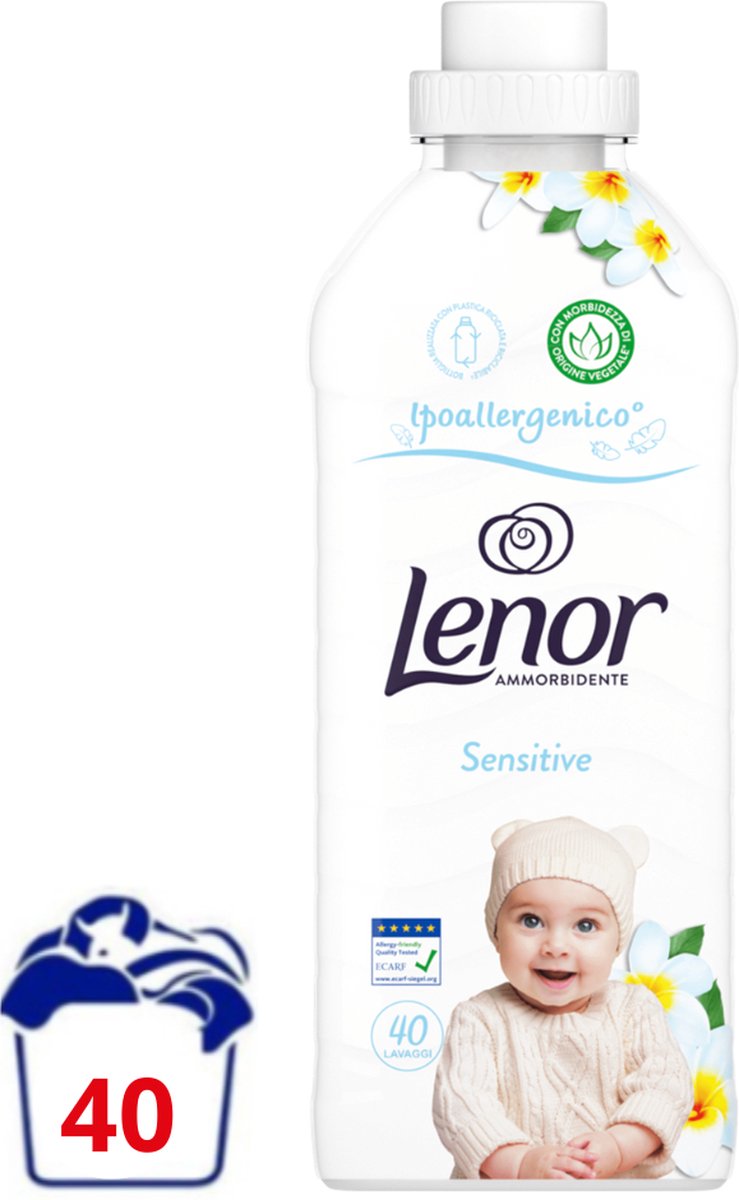 Goedkoopste Lenor Wasverzachter Sensitive - 840 ml (40 wasbeurten