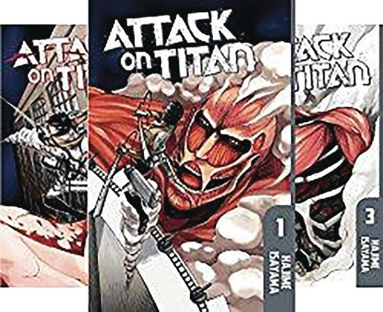 Attack On Titan Season 1 Part 2 Manga Box Set, Hajime Isayama