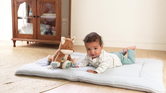 Little Dutch Activiteitenknuffel Vos - Forest Friends - Baby speelgoed - grijp baby speelgoed