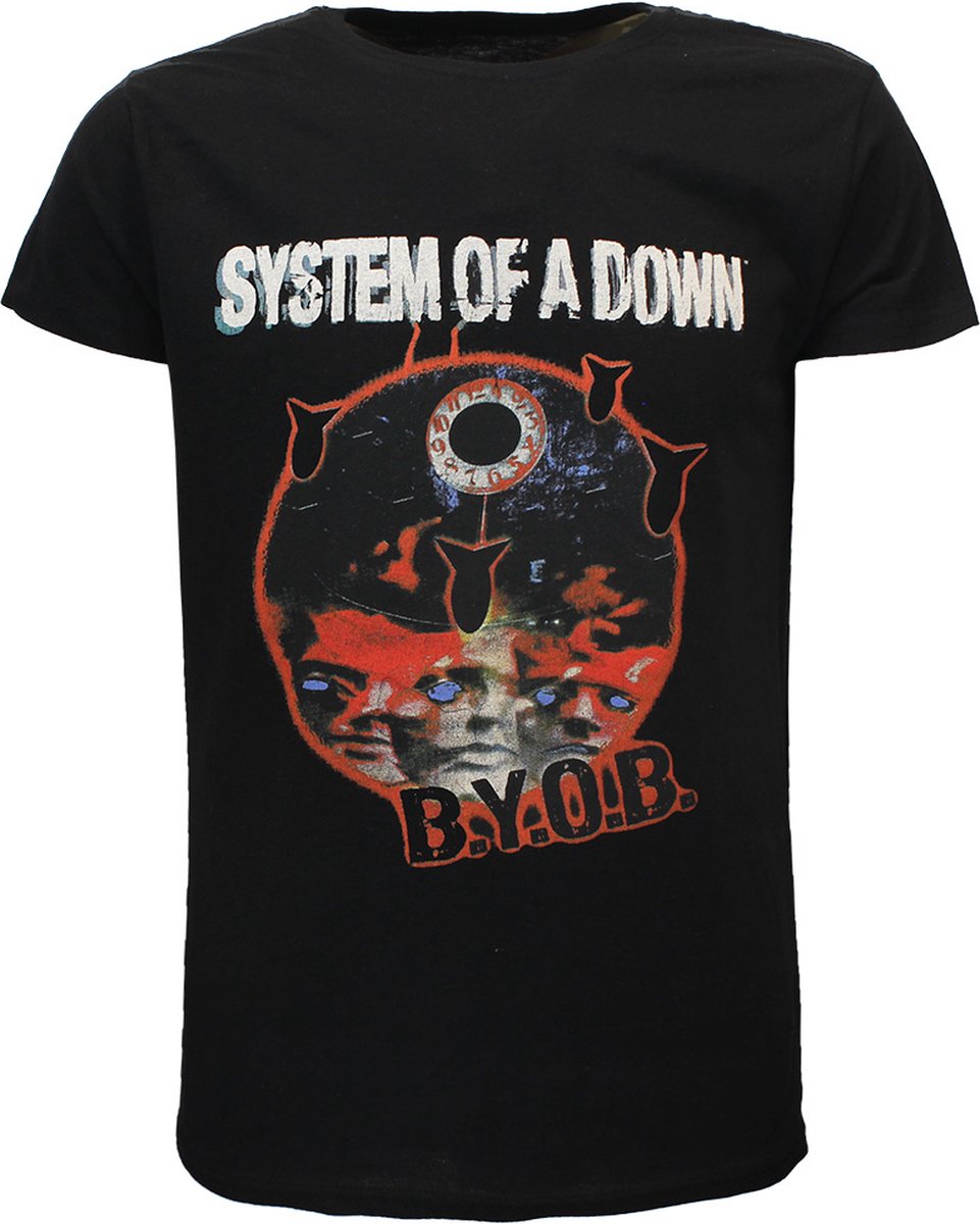 System Of A Down BYOB Official Band T-Shirt - Officiële Merchandise - S