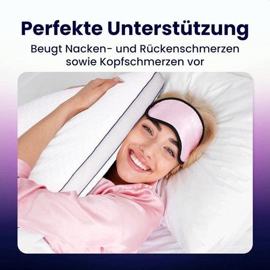NOUS Living traagschuim hoofdkussen stevig (50x65 cm