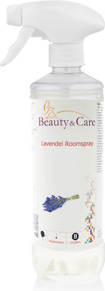 Lavendel Roomspray - Beauty & Care - 500 ml. new