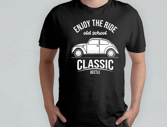 Enjoy the Ride old École - T Shirt - RetroVibes - Throwback - VintageStyle - OldSchoolCool - RetroSfeer - Regarder en arrière - VintageStyle - OudeSchoolCool