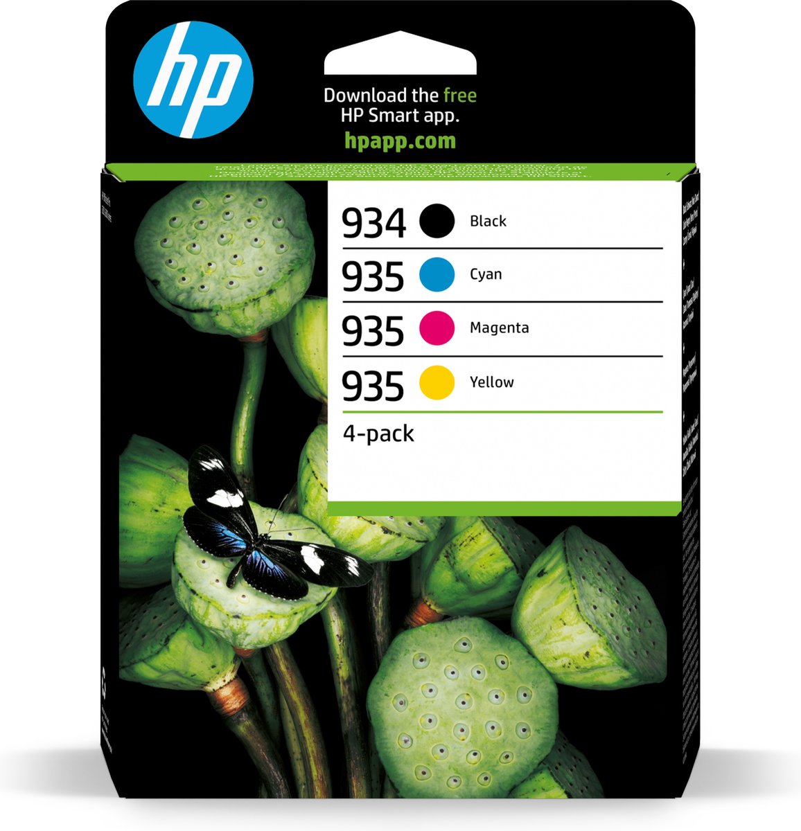 HP 934/935 - Inktcartridge - Multipack - B/C/M/Y (6ZC72AE)