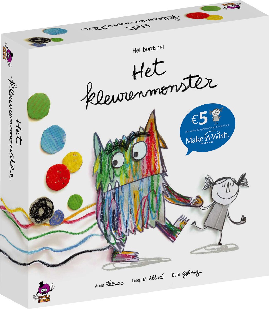 Het Kleurenmonster- Bordspel