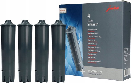 Foto: Jura claris smart waterfilter 4 stuks