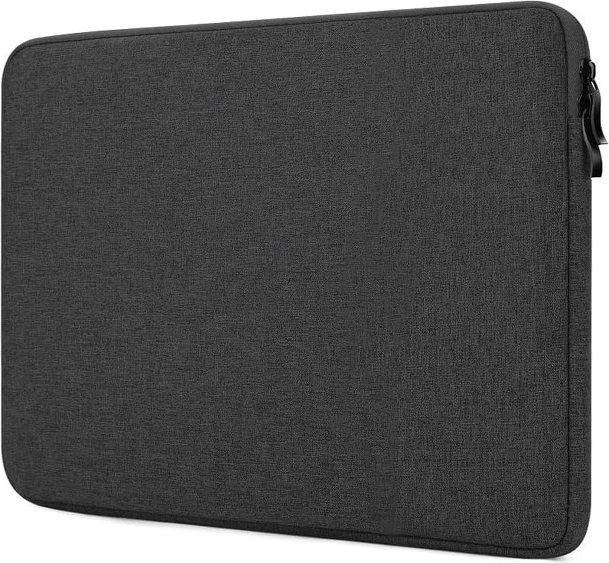 Hoes Geschikt voor Macbook Air M3 hoes Sleeve Spatwater proof Zwart - Macbook Air 13.6 inch Hoes 2024 2022 met handvat & ruimte voor accessoires