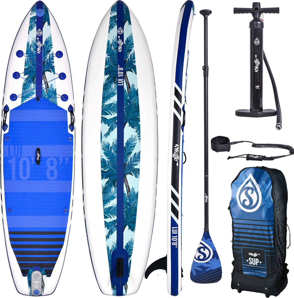 Skiffo Lui 10'8" Opblaasbaar SUP board Blauw voor mannen