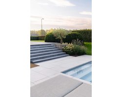 Terrastegel Brystone White, merk Keope Italie 795x795x20mm R11 verkoop per doos 0,64M2