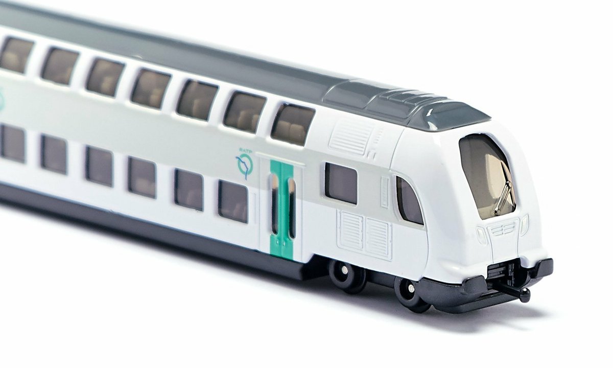 SIKU Super Dubbeldekker trein: metalen modelvoertuig schaal 1:87 thumbnail 3