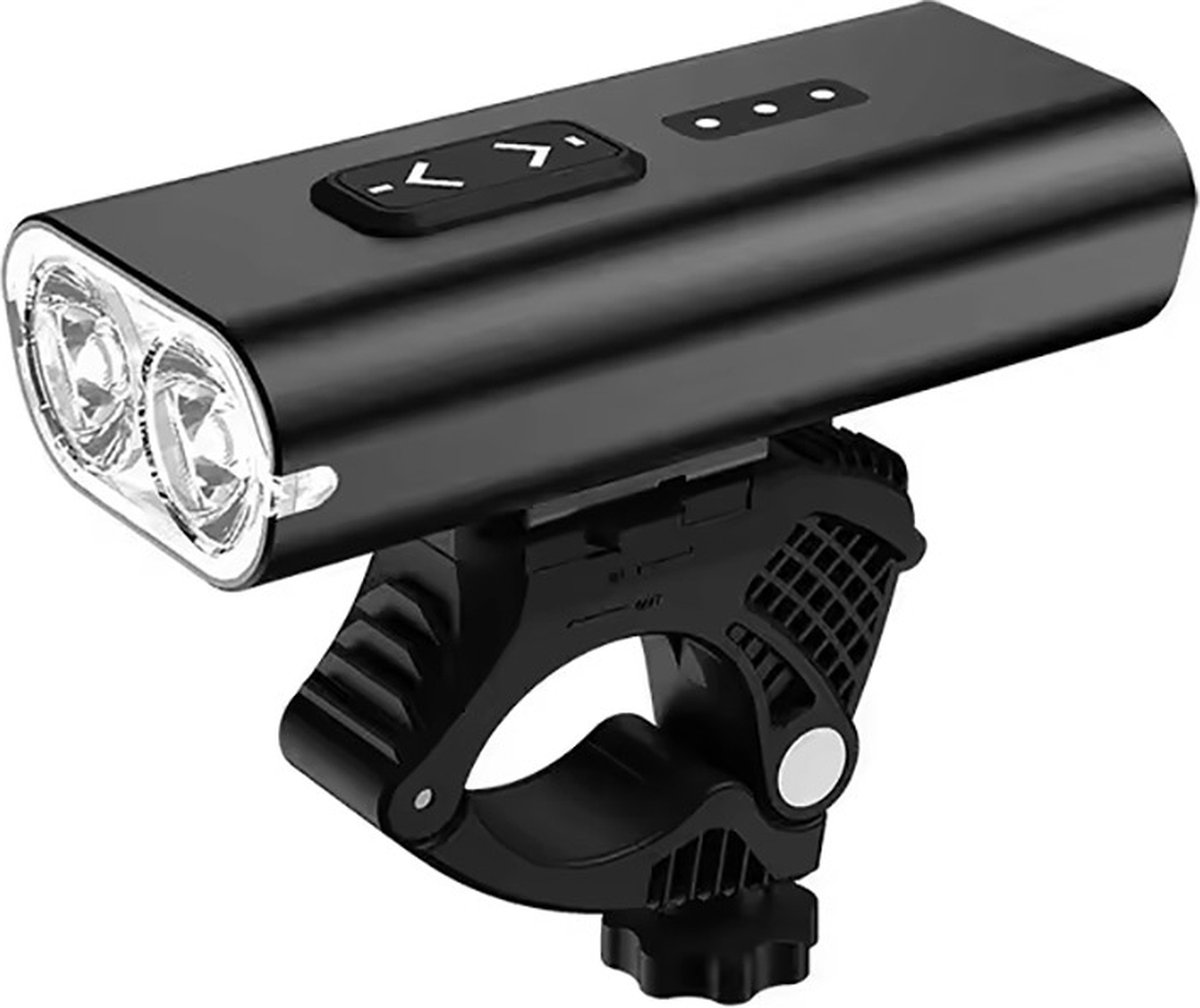 Lightyourbike ® Blaze 1000 Fietslamp - LED & USB oplaadbaar - 5.200 mAh - 1.000 Lumen