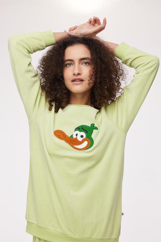 Pyjama fille Woody velours canard