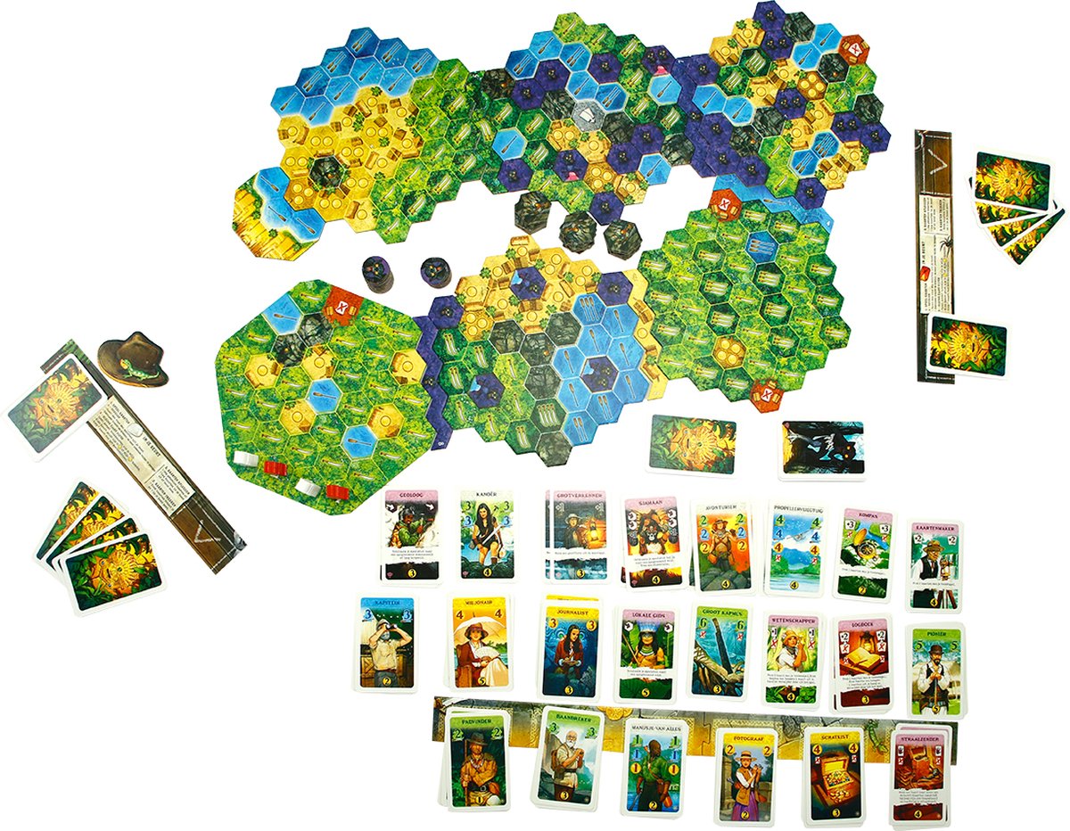 999 Games - De Zoektocht naar El Dorado - Helden & Demonen Uitbreiding 1 - Bordspel — afbeelding 4