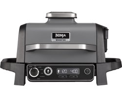 Ninja Woodfire 7-in-1 Elektrische BBQ Grill, Smoker & Airfryer