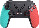Bol.com Trust GXT 1246B Muta Zwart Blauw Rood Bluetooth Gamepad Nintendo Switch Nintendo Switch Lite aanbieding