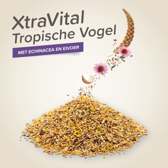 Beaphar Xtravital Tropische Vogel - Vogelvoer - 500 g