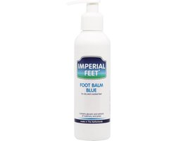 Verzorgende Voetbalsem Blauw - Voor een droge en gesprongen huid - Rozemarijn en Eucalyptus - NL product - Voeten Crème - Voeten zalf
