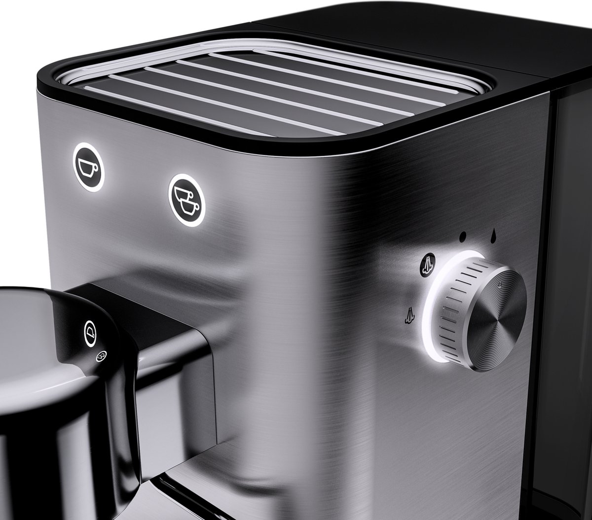 Afbeelding 2 van WMF Lono 0412380011 Espresso Koffiemachines - RVS